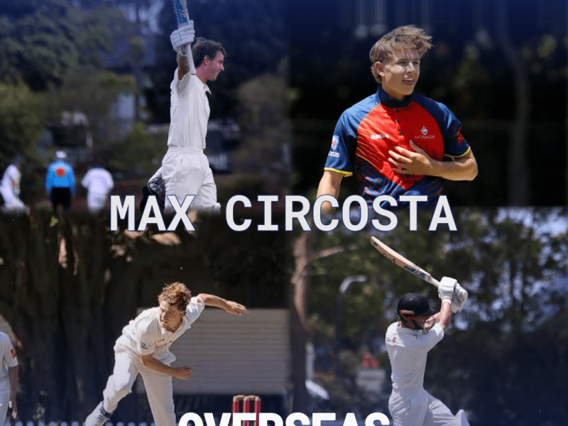 Overseas Player 2026 – Max&nbsp;Circosta